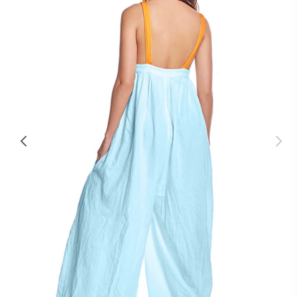 PHAX Malibu Jumpsuit Coverup SWIM 100% Cotton - Picture 2 of 9